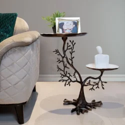 LEAF 2 TIER END TABLE