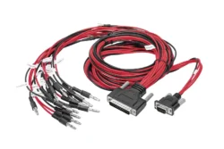 Zhuhai Hanqin Cable D-SUB 25P MALE TP D-SUB 9P MALE + BANANA HEAD MALE + Y TYPE TERMINAL CABLE