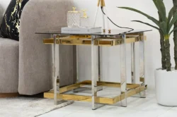Dalgona End Table