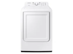 samsung  7.2 cu. ft. Gas Dryer with Sensor Dry and 8 Drying Cycles in White