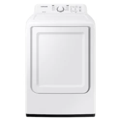 samsung  7.2 cu. ft. Gas Dryer with Sensor Dry and 8 Drying Cycles in White