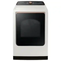 samsung  7.4 cu. ft. Smart Electric Dryer with Steam Sanitize+ in Ivory