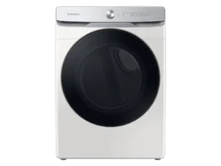 samsung  7.5 cu. ft. Smart Dial Gas Dryer with Super Speed Dry in Ivory