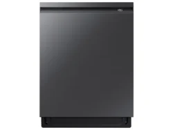 samsung Smart 42dBA Dishwasher with StormWash+™ and Smart Dry in Black Stainless Steel