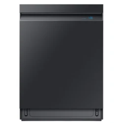 Samsung Smart Linear Wash 39dBA Dishwasher in Black Stainless Steel