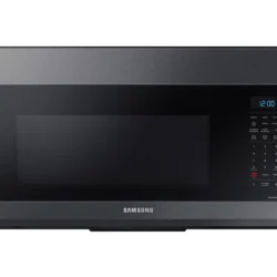samsung 1.7 cu ft. Smart Over-the-Range Microwave with Convection & Slim Fry™ in Black Stainless Steel