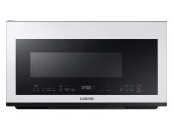 amsung Bespoke over-the-range Microwave 2.1 cu ft  with Sensor Cook in White
