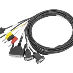 MQS ABDEKA M HEB32P TO D-SUB 4 & BANANA 3 CABLE