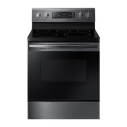 samsung 5.9 cu.ft. Freestanding Electric Range in Black Stainless Steel