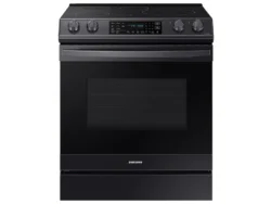 samsung 6.3 cu. ft. Smart Rapid Heat Induction Slide-in Range in Black Stainless Steel (Copy)