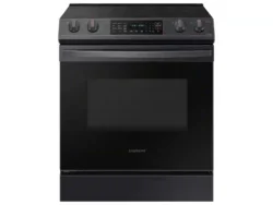 samsung 6.3 cu. ft. Smart Slide-in Electric Range with Convection in Stainless Steel