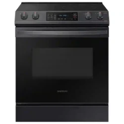samsung 6.3 cu. ft. Smart Slide-in Electric Range with Convection in Stainless Steel