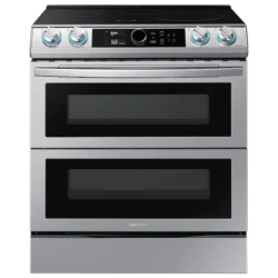 amsung 6.3 cu. ft. Smart Slide-in Induction Range with Flex Duo™ Smart Dial & Air Fry in Stainless Steel