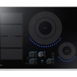samsung  30" Smart Induction Cooktop in Black Stainless Steel