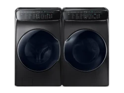 samsungSmart Flex Washer & Dryer Set in Black Stainless Steel