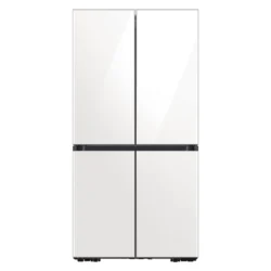 Samsung Bespoke 4-Door Flex™ Refrigerator (23 cu. ft.) in White Glass