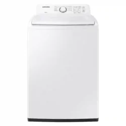 Samsung 4.0 cu. ft. Top Load Washer with ActiveWave™ Agitator and Soft-Close Lid in White