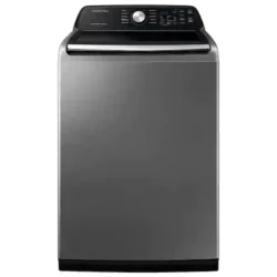 samsung 4.5 cu. ft. Capacity Top Load Washer with Active WaterJet in Platinum