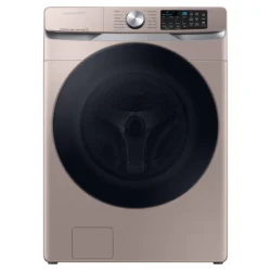 Samsung 4.5 cu. ft. Large Capacity Smart Front Load Washer with Super Speed Wash - Champagne