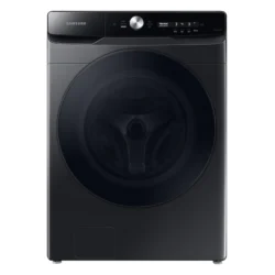 samsung 5.0 cu. ft. Extra-Large Capacity Smart Dial Front Load Washer with MultiControl™ in Brushed Black