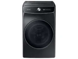 samsung 6.0 cu. ft. Total Capacity Smart Dial Washer with FlexWash™ and Super Speed Wash in Brushed Black