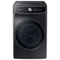 samsung 6.0 cu. ft. Total Capacity Smart Dial Washer with FlexWash™ and Super Speed Wash in Brushed Black