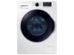 samsung 2.2 cu. ft. Compact Front Load Washer with Super Speed in White