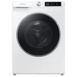 samsung 2.5 cu. ft. Compact Front Load Washer with AI Smart Dial and Super Speed Wash in White