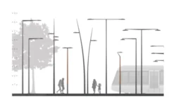 Philips  CitySoul poles and brackets