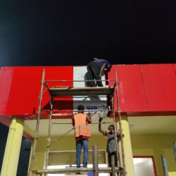 Alucobond Installation