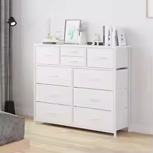 Easy Pull Handle (White) Dressing Table Closets Dresser