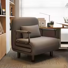 Single and double sofa bed folding