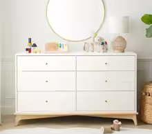 Kids Bedroom Furniture Solid Wood 6 Drawers