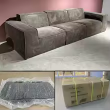 Modern vacuum compression sofa
