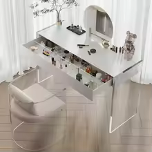 Acrylic Dressers Solid Wood Cabinet