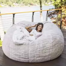 Giant 7FT Memory Foam Furniture Bean Bag