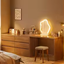 Nordic Wood Vanity Tables