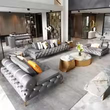 Italian Genuine Leather Sofas