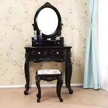 Luxury Box Black Dresser