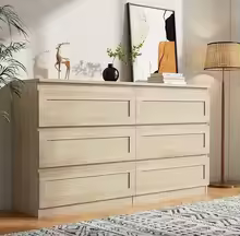 6 Drawer Dresser Organizer Storage Drawers