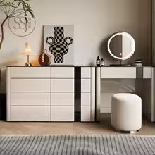 French cream style retro dresser