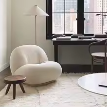 Lamb Cashmere Fat Man Couch Couch Sofa Bed