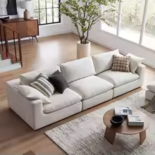 Contemporary 3 Seater Fabric Sofa Furniture Living Room Sofas Home Furniture Sofa Set