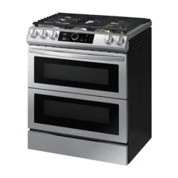 Samsung 6.0 cu ft. Smart Slide-in Gas Range with Flex Duo™, Smart Dial & Air Fry in Stainless Steel