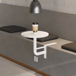 Wall-mounted Cafe Restaurant Dining Tables