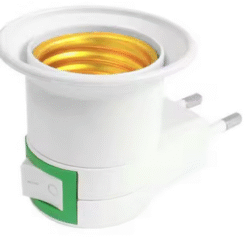 1PC Hot Sell Practical White E27 LED Light Socket