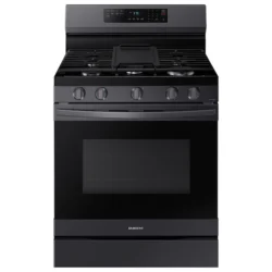 6.0 cu. ft. Smart Freestanding Gas Range with No-Preheat Air Fry Convection+ & Stainless Cooktop in Tuscan Stainless Steel