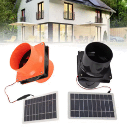 10W 12V Solar Powered Exhaust Fan